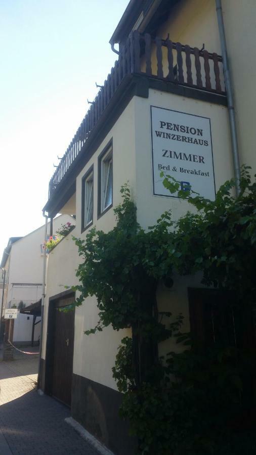 Hotel Pension Winzerhaus Bacharach Exterior foto